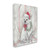 French Bulldog Wearing Santa Claus Hat Stretched Canvas Wall Art, 30" x 40" - IMAGE 2