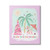 Tropical Beach Christmas Reindeer "Warm Winter Wishes" Canvas Wall Art, 30" x 40" - IMAGE 1