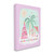 Tropical Beach Christmas Reindeer "Warm Winter Wishes" Canvas Wall Art, 30" x 40" - IMAGE 2