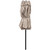 15' Outdoor Patio Market Umbrella with Hand Crank, Beige - IMAGE 5