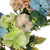 Mini Pumpkins and Florals Artificial Fall Harvest Wreath - 22" - Green and Blue - IMAGE 2