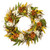 Hydrangeas and Pip Berry Clusters Floral Artificial Fall Harvest Wreath - 28" - IMAGE 2
