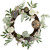 Pumpkins, Pinecones and Berries Artificial Fall Harvest Twig Wreath - 20" - IMAGE 1