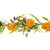 Peony and Pip Berry Cluster Artificial Fall Harvest Floral Garland - 5' x 10" - IMAGE 4