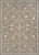 7.5' x 10.75' Taupe Rectangular Polypropylene Area Throw Rug - IMAGE 1