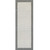 2.25' x 11.75' Flatwoven Checkered Rectangular Area Throw Rug Runner - Gray and White - IMAGE 1