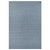 3.75' x 5.5' Blue Rectangular Saddlestitch Rug - IMAGE 1