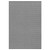 5.25' x 7.5' Saddlestitch Rectangular Area Throw Rug - Gray - IMAGE 1