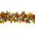 Maple Leaves and Berries Artificial Fall Harvest Garland - 5' x 8" - Brown and Orange - IMAGE 4