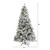 5' Pre-Lit Flocked Vermont Pine Artificial Christmas Tree, Warm Clear LED Lights - IMAGE 2