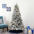 5' Pre-Lit Flocked Vermont Pine Artificial Christmas Tree, Warm Clear LED Lights - IMAGE 5