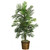 4.75' Exotic Silk Areca Palm Artificial Tree with Basket - IMAGE 1