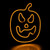 LED Jack-O-Lantern Neon Lighted Halloween Wall or Window Decoration - 15" - Orange - IMAGE 4