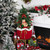 32" LED Lighted Santa's Christmas Gift Sack Decoration - IMAGE 2