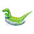 92" Rockin Raptor Inflatable Swimming Pool Float - IMAGE 1