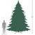 15' Pre-Lit Pendleton Spruce Slim Artificial Christmas Tree, Clear Lights