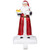 7" Santa with Cookies and Hot Cocoa Christmas Stocking Holder - IMAGE 2