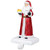 7" Santa with Cookies and Hot Cocoa Christmas Stocking Holder - IMAGE 4