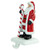 7" Santa Claus with Candy Cane Christmas Stocking Holder - IMAGE 3