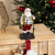 Fishing Santa Claus Christmas Stocking Holder - 8.5" - IMAGE 1
