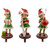 Standing Christmas Elves Stocking Holders - 8.5" - Set of 3 - IMAGE 1