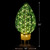 LED Lighted Retro Bulb Outdoor Christmas Decoration - 32" - Green - IMAGE 5