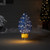 LED Lighted Retro Light Bulb Outdoor Christmas Decoration - 32" - Blue - IMAGE 1