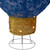 LED Lighted Retro Light Bulb Outdoor Christmas Decoration - 32" - Blue - IMAGE 3