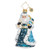 Christopher Radko Debonair Winter Santa Gem Glass Christmas Ornament 1020131 - IMAGE 1