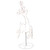 36" Lighted Running Reindeer Silhouette Outdoor Christmas Decor - IMAGE 5