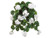 Geranium Artificial Floral Hanging Bush Spray - 32" - White - IMAGE 1