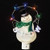 Let it Snow Snowman LED Night Light - 8.25" - IMAGE 1