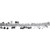 Tinsel and Polka Dot Commercial Christmas Garland - 50' x 1.5" - Silver - Unlit - IMAGE 3