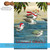 Christmas "Warmest Wishes" Silly Sandpiper Outdoor House Flag 40" x 28" - IMAGE 5