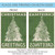 "Christmas Greetings" Outdoor Garden Flag 18" x 12.5" - IMAGE 4