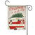 Retro Camper "Christmas is on Its Way" Outdoor Garden Flag 18" x 12.5" - IMAGE 1