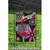 Wine and Flower Outdoor Garden Flag 18" x 12.5" - IMAGE 2