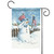 Christmas Patriotic Snowman Outdoor Garden Flag 18" x 12.5" - IMAGE 1