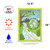 "Cherish Our Earth Nurture Our Home" Outdoor Garden Flag 18" x 12.5" - IMAGE 3