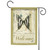 Butterfly Par Avion "Welcome" Outdoor  Garden Flag 18" x 12.5" - IMAGE 1