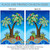 Palm Tree and Gifts Outdoor Garden Flag 18" x 12.5" - IMAGE 4