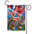 Patriotic Pedals Outdoor Garden Flag 18" x 12.5" - IMAGE 1