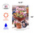 Red Wheelbarrow Outdoor Garden Flag 18" x 12.5" - IMAGE 3