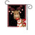 Christmas Candy Cane Reindeer Outdoor Garden Flag 18” x 12.5” - IMAGE 1