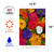 Dizzy Dahlias Outdoor Garden Flag 18" x 12.5" - IMAGE 3