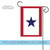 Patriotic Service Star Outdoor Garden Flag 18" x 12.5" - IMAGE 5