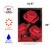 Fresh Cut Red Roses Outdoor Garden Flag 18" x 12.5" - IMAGE 3