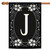Classic Monogram Letter J Outdoor House Flag 40" x 28" - IMAGE 1
