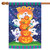 Jack-O-Lantern Pumpkin Boo Halloween Outdoor House Flag 40" x 28" - IMAGE 1