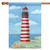 West Quoddy Head Lighthouse Outdoor House Flag 40" x 28" - IMAGE 1